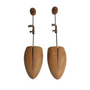 Vintage Sweden Wooden Shoe Stretchers Malmo? Made In Sweden‎